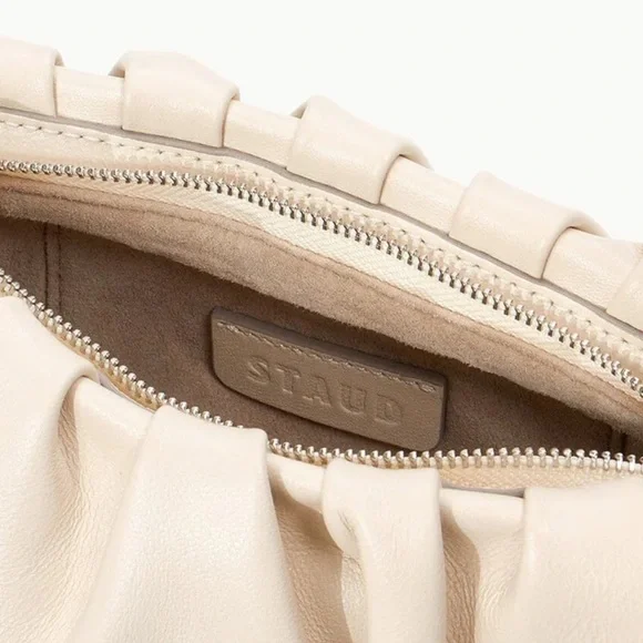 STAUD Bean Cream Convertible Bag / Clutch - Picture 9 of 16